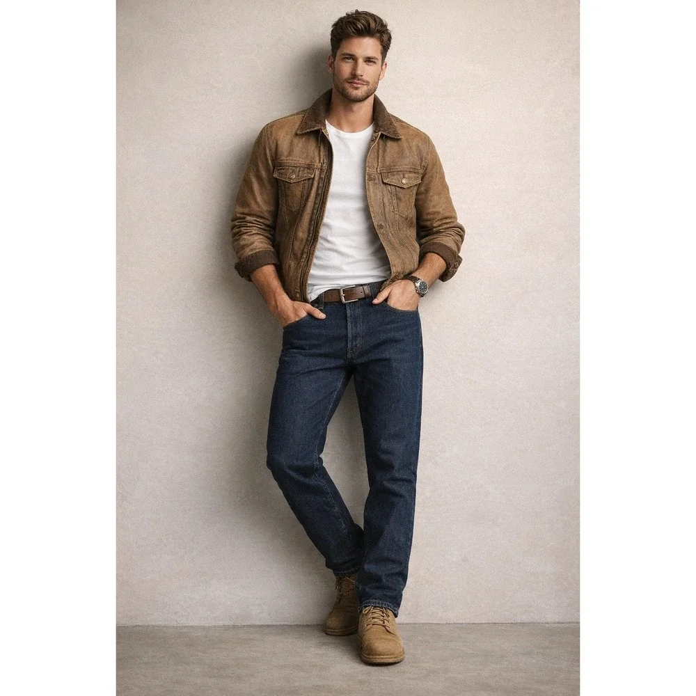 Levi Strauss 501 Jeans Mens 33x30 Dark‎ Wash Denim Heritage Workwear Classic